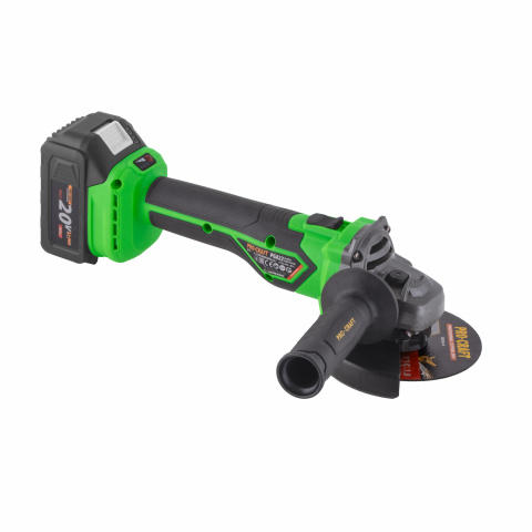 Aku úhlová bruska Procraft PGA22, 125mm | PGA22-1B-C